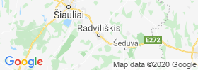 Radviliskis map